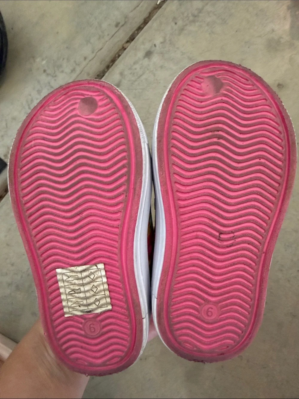Toddler Skecher Tie-Dye Slip-On Clogs with Pink Lining